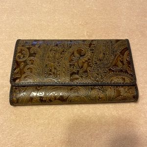 Womens Brown Relic Wallet
